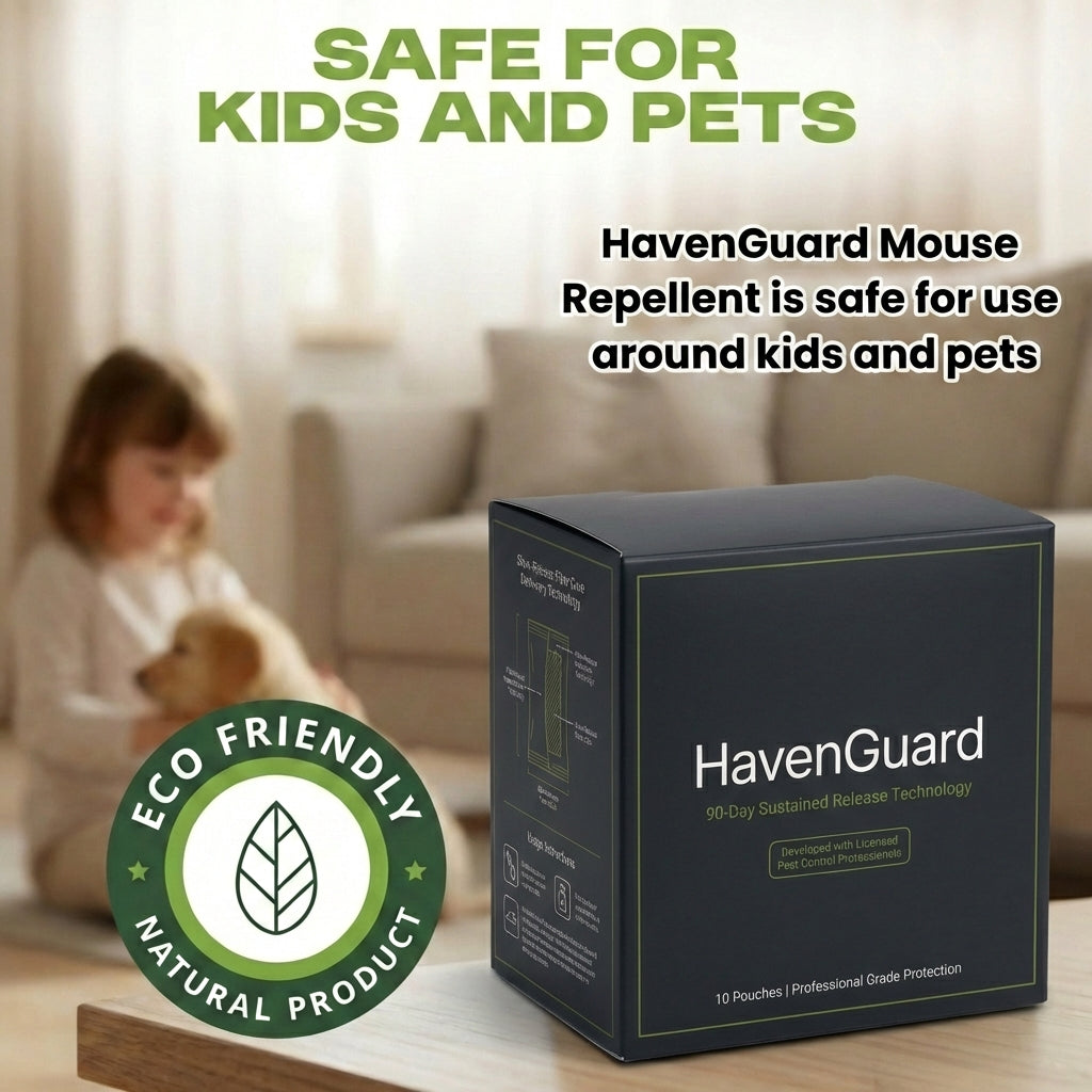 HavenGuard Natural Rodent Repellent Pouches™