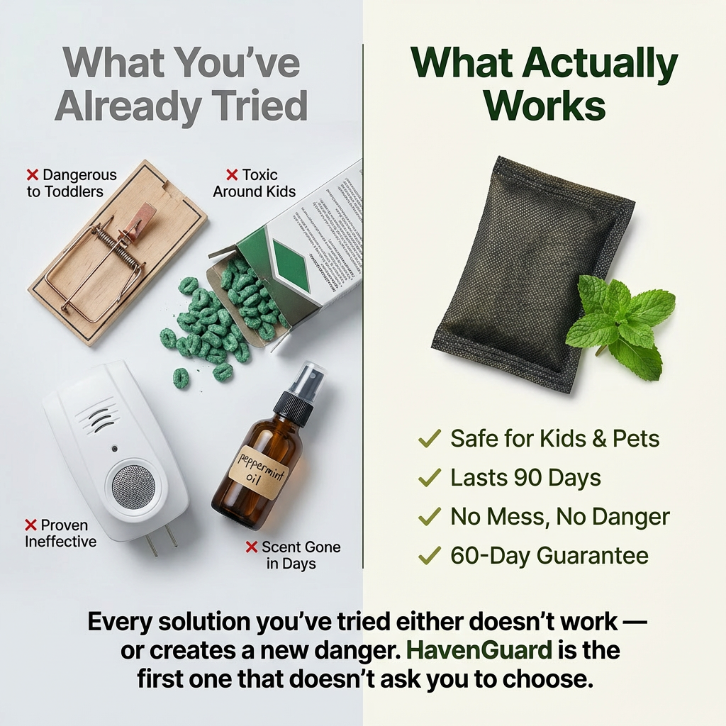 HavenGuard Natural Rodent Repellent Pouches™