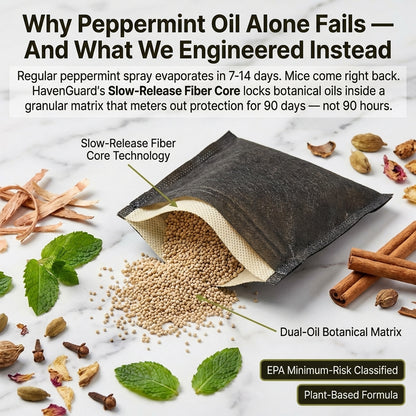 HavenGuard Natural Rodent Repellent Pouches™