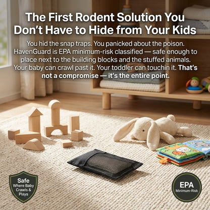 HavenGuard Natural Rodent Repellent Pouches™